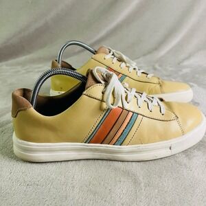 Clarks Un Mai Band Shoes Women's Size 10 Tan Low Top Casual Sneakers  26150524